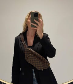 Louis Vuitton Damier Ebene Coated Canvas Melville Bum Bag