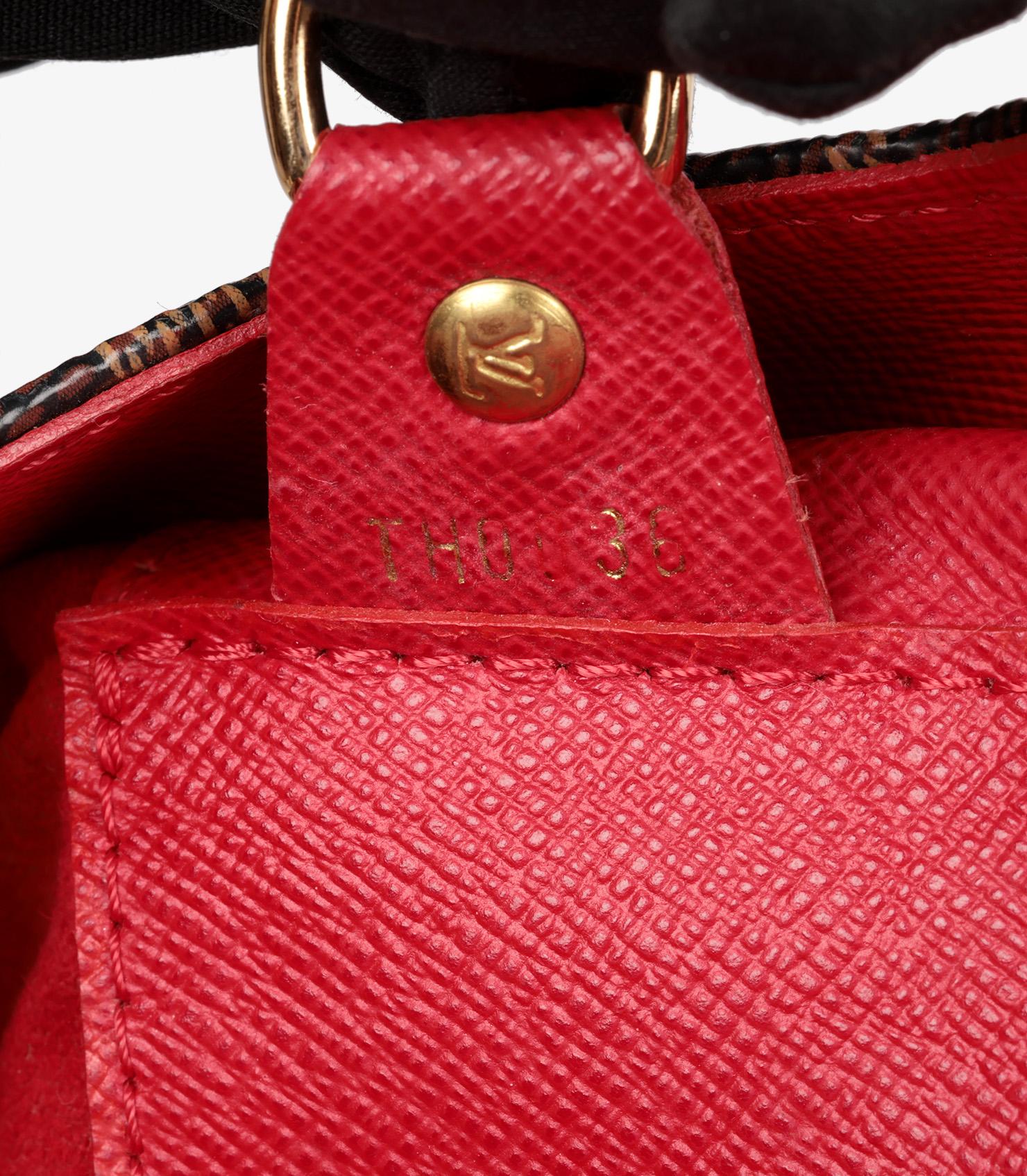 Louis Vuitton Damier Ebene Coated Canvas Musette Salsa GM 3