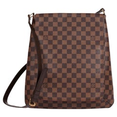 Louis Vuitton Damier Ebene Coated Canvas Musette Salsa GM