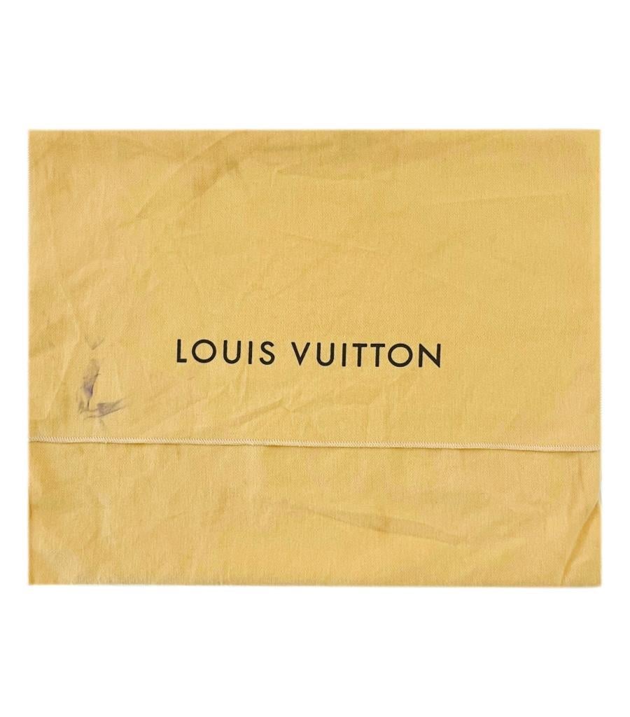 Louis Vuitton Damier Ebene Coated Canvas Tribeca Bag For Sale 6