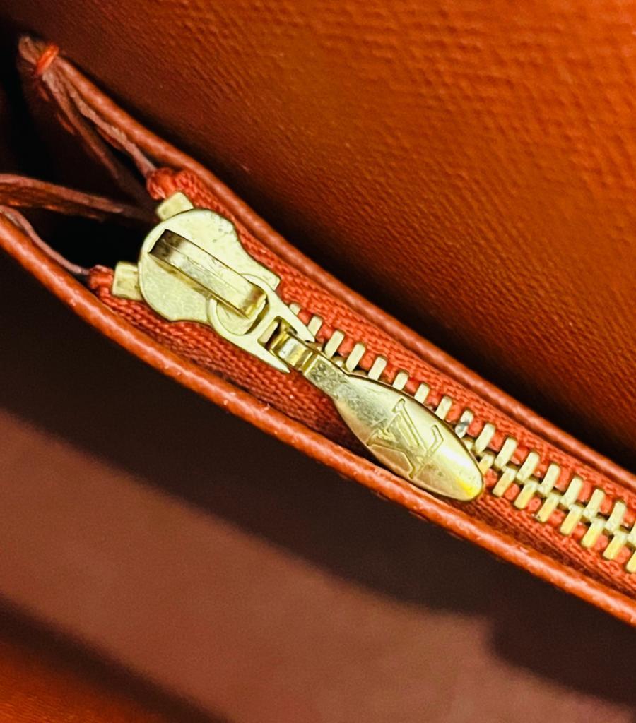Louis Vuitton Damier Ebene Tribeca Tasche aus beschichtetem Segeltuch im Angebot 3