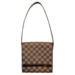 Used Louis Vuitton Damier Ebene Coated Canvas Tribeca Bag