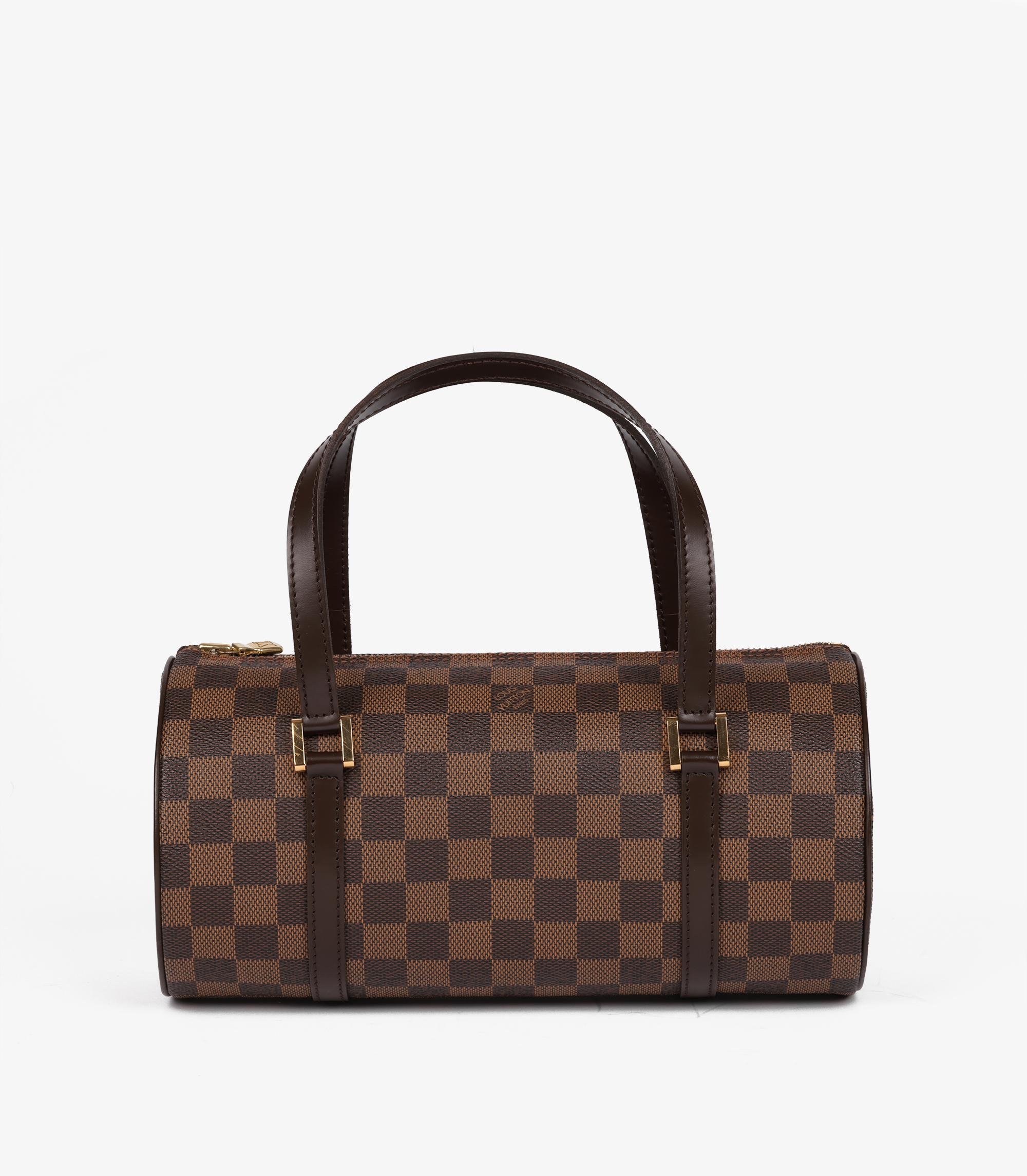 Louis Vuitton Damier Ebene Coated Canvas Vintage Papillon 26 For Sale