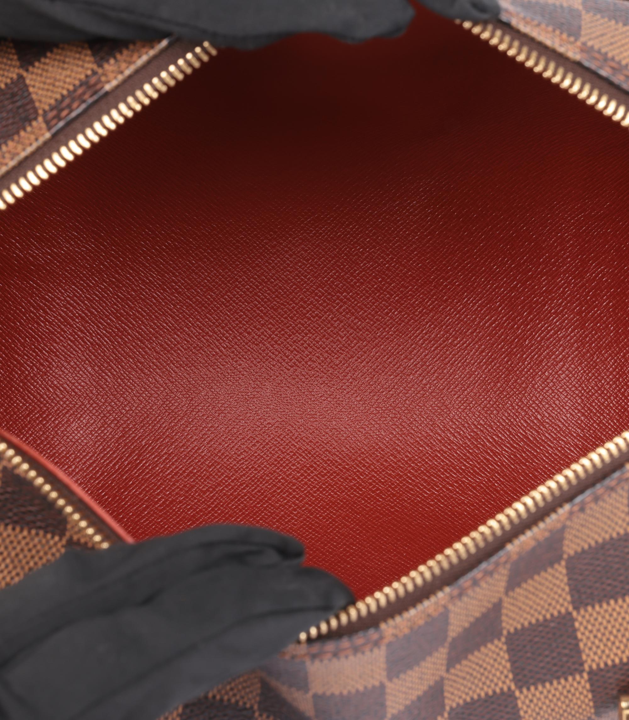 Louis Vuitton Damier Ebene Coated Canvas Vintage Papillon 30 with Pouch 3