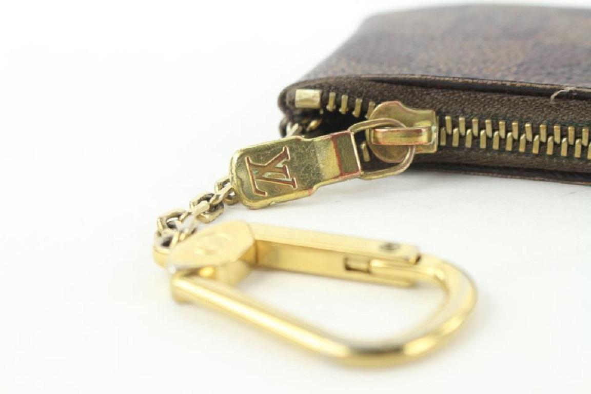 Louis Vuitton Damier Ebene Coin Pouch Porte Cles Keychain 404lvs528 4