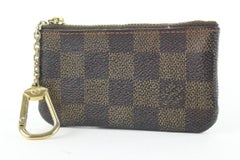 Louis Vuitton Damier Ebene Coin Pouch Porte Cles Keychain 404lvs528