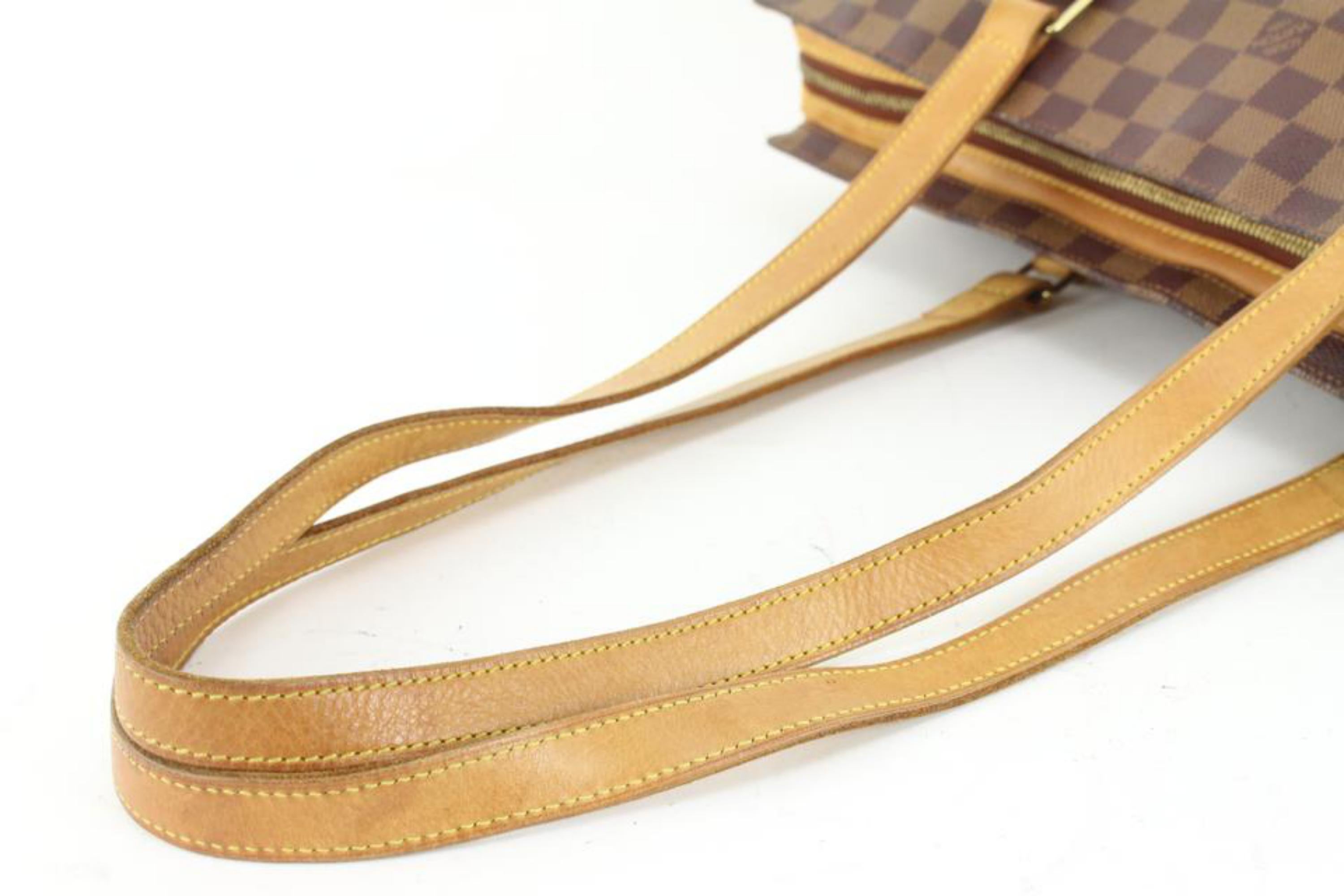 Louis Vuitton Damier Ebene Columbine Zip Shoulder Bag 5lz68s For Sale 1