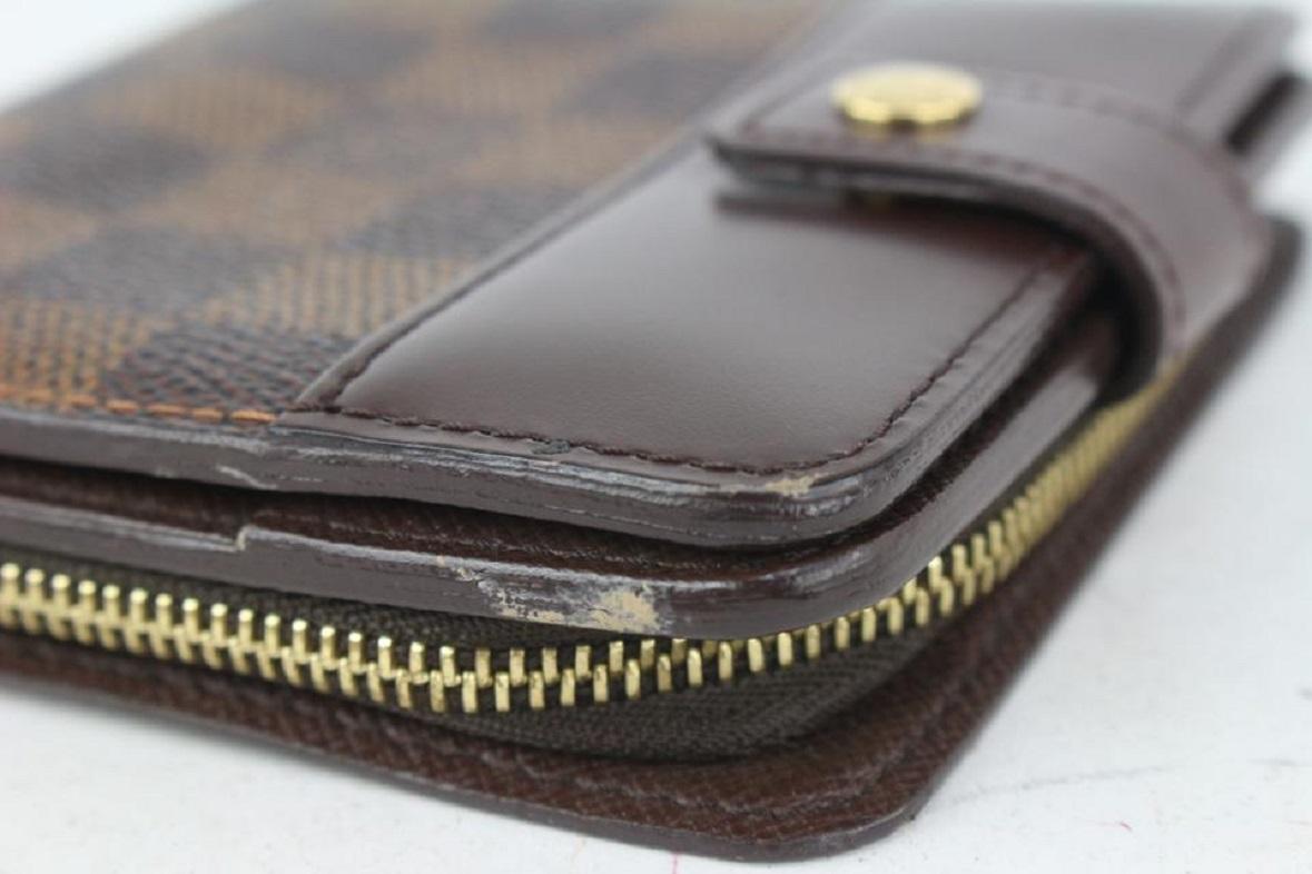 Louis Vuitton Damier Ebene Compact Wallet 54lvs723 4