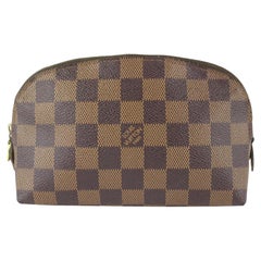 Louis Vuitton White Monogram Multicolor Blanc Cosmetic Pouch Demi Ronde  237lv810 at 1stDibs