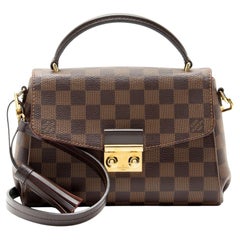 Louis Vuitton Damier Ebene Croisette Shoulder Bag