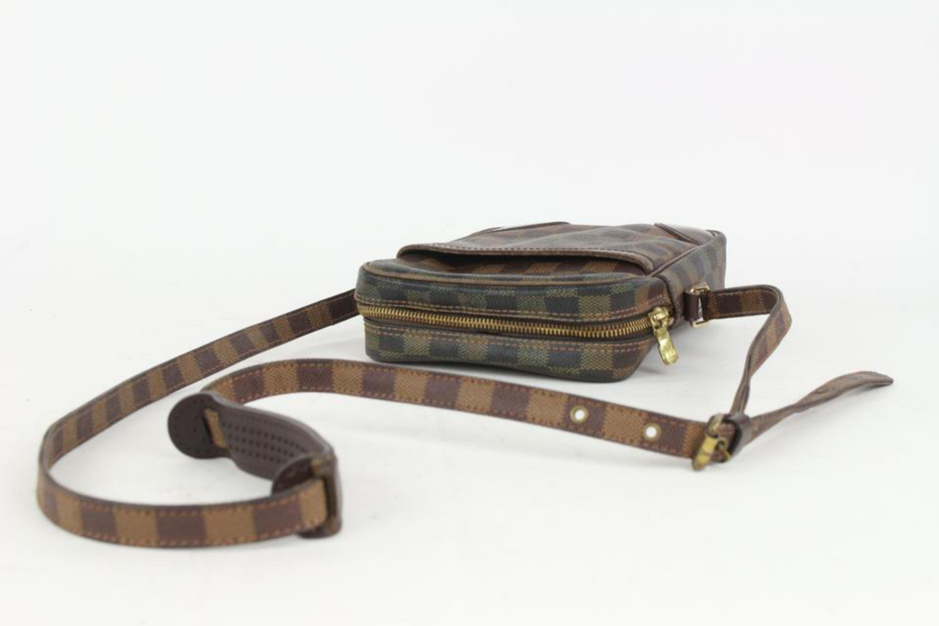 Louis Vuitton Damier Ebene Danube Crossbody Bag 4lv1018A 1