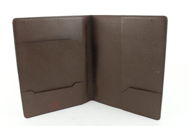 Louis Vuitton Damier Ebene Desk Agenda Bureau Diary Book Cover 41lk427s For Sale 1
