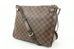 Louis Vuitton Damier Ebene Duomo Crossbod Messenger Bag 49lv22s
