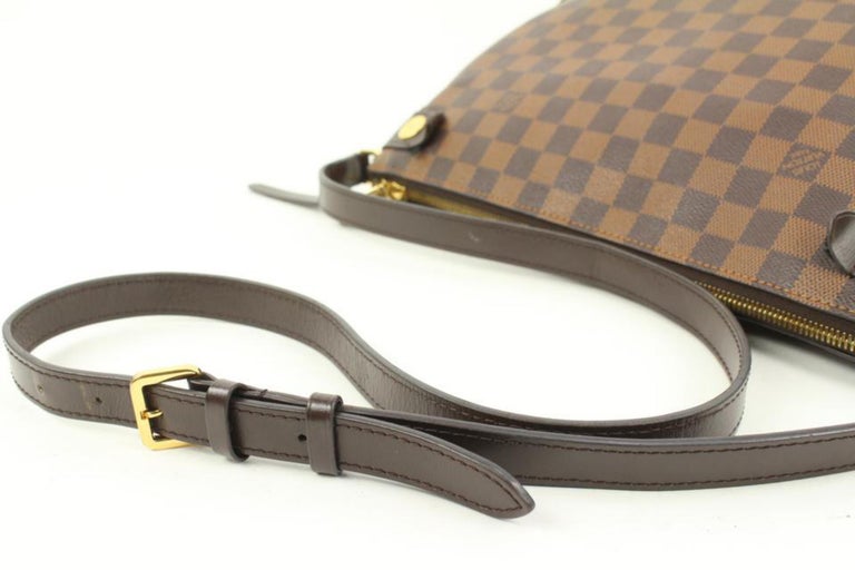 Louis Vuitton Damier Ebene Duomo Crossbod Messenger Bag 49lv22s at 1stDibs   louis vuitton duomo crossbody, louis vuitton damier canvas duomo bag, lv  duomo damier ebene