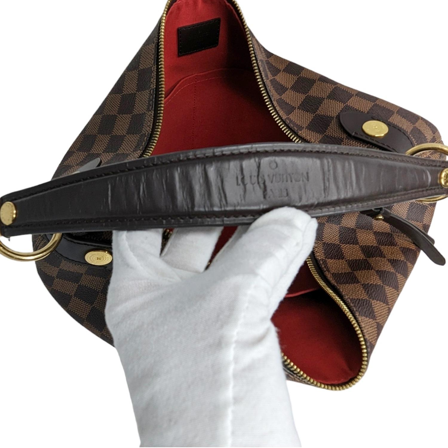 Louis Vuitton Damier Ebene Duomo Hobo Bag For Sale 7