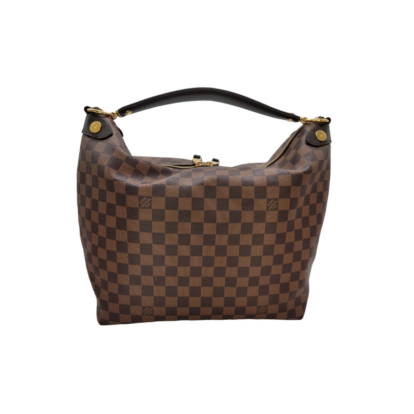 Louis Vuitton Damier Ebene Duomo Hobo Bag In Good Condition In Scottsdale, AZ