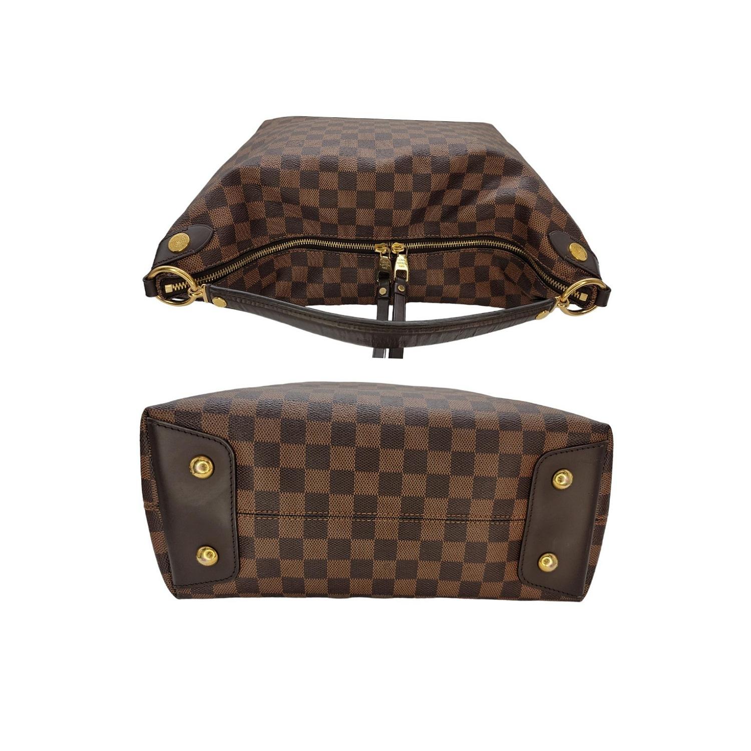 Louis Vuitton Damier Ebene Duomo Hobo Bag For Sale 1