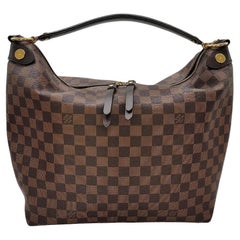 Used Louis Vuitton Damier Ebene Duomo Hobo Bag