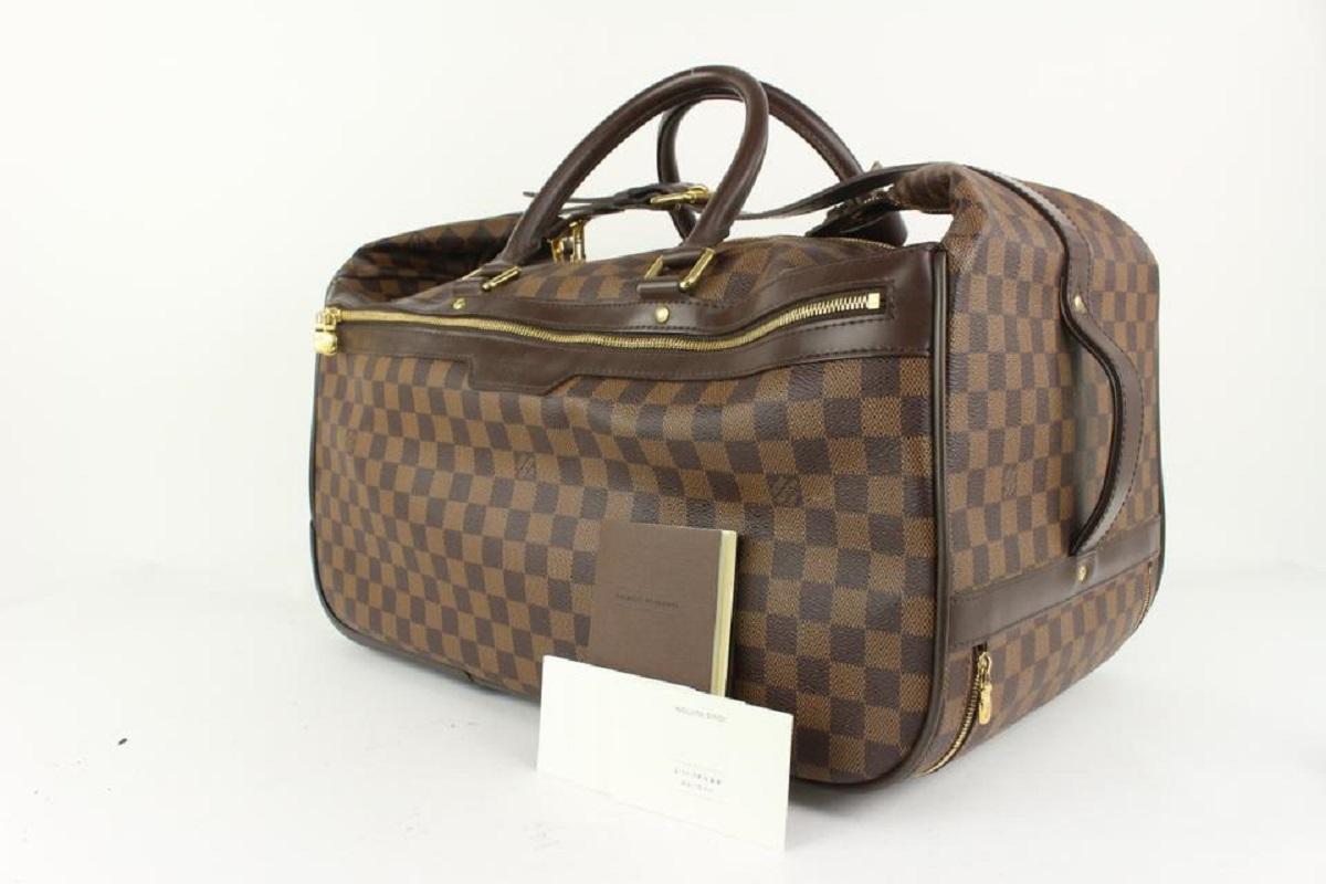 Louis Vuitton Monogram Eole 50 Convertible Duffle Rolling Suitcase