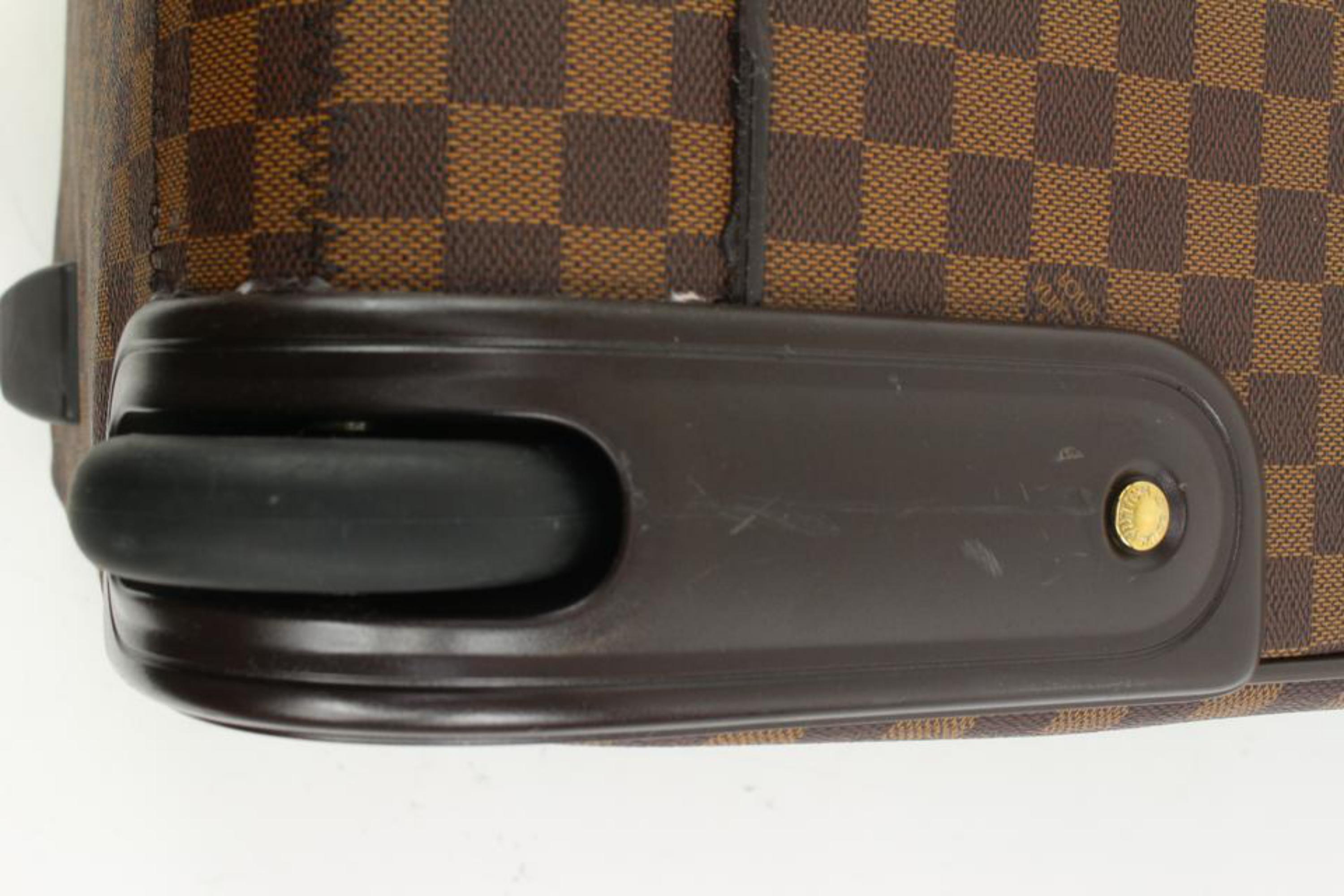 Louis Vuitton Damier Ebene Eole 50 Rolling Luggage Convertible Duffle 2lv215s 2
