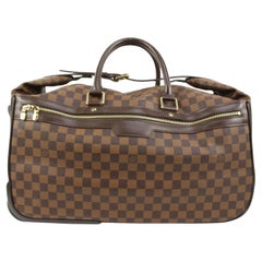 Louis Vuitton Damier Ebene Eole 50 Rolling Luggage Convertible Duffle 2lv215s