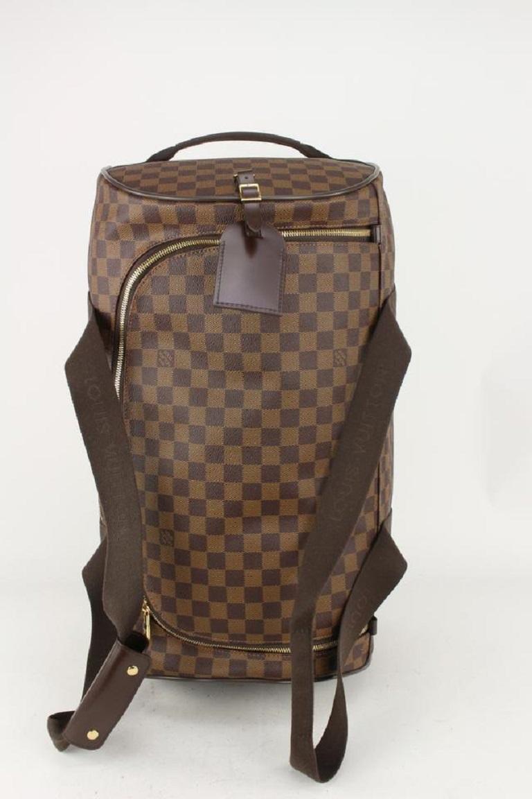 Louis Vuitton Damier Ebene Eole 55 Rolling Luggage Duffle Bag817lv44 1
