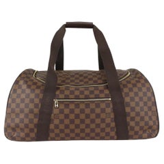 Louis Vuitton Damier Ebene Eole 55 Rolling Luggage Duffle Bag817lv44
