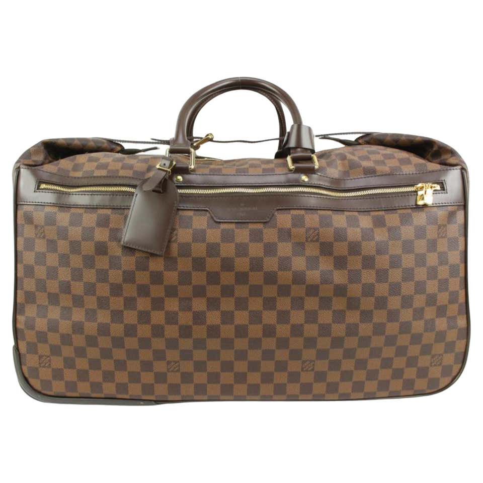 Vintage Rare Gucci Logo Classic Train Luggage Case For Sale at 1stDibs ...