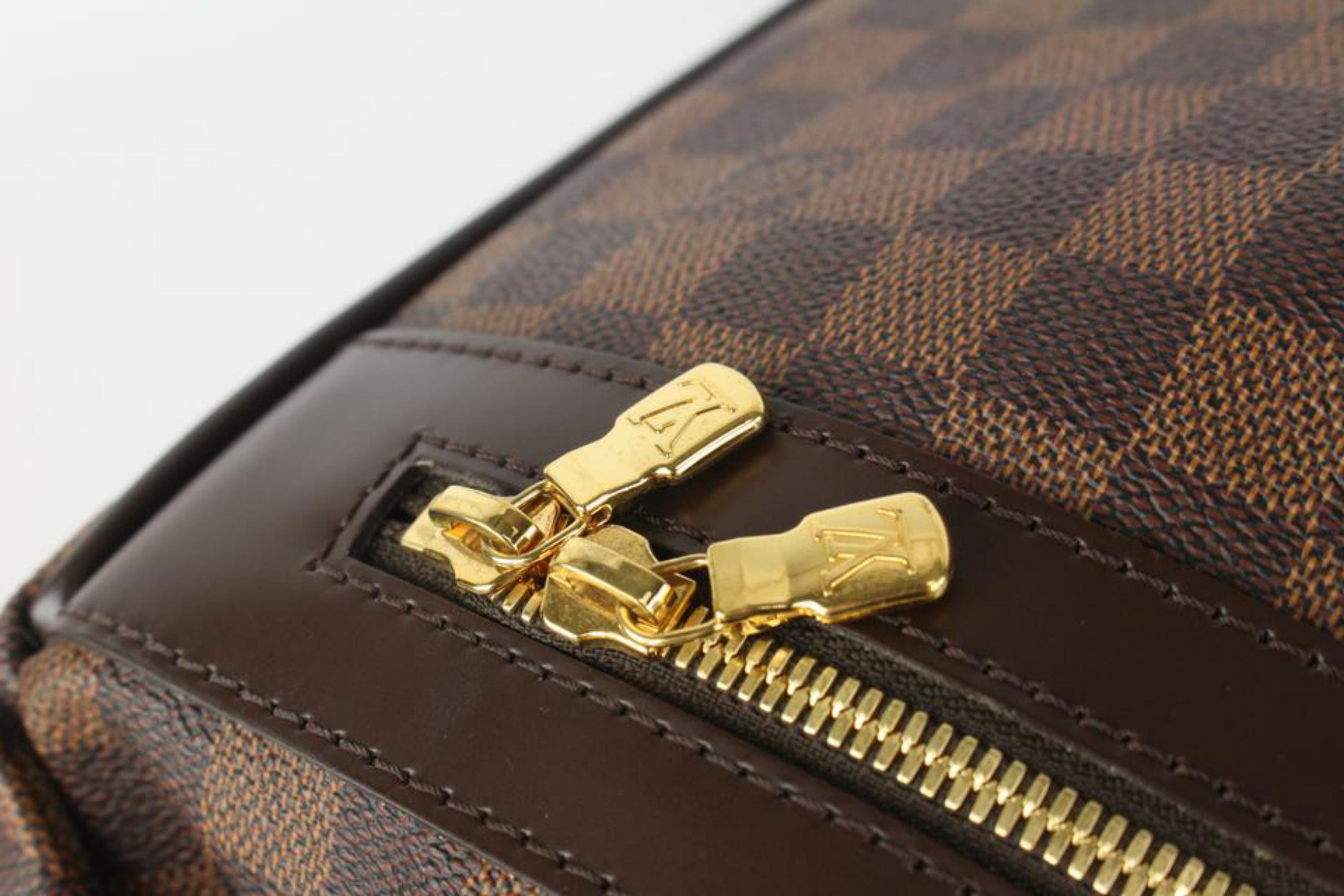 Louis Vuitton Damier Ebene Eole 60 Rolling Luggage Trolley Suitcase Duffle 1020l In Good Condition In Dix hills, NY