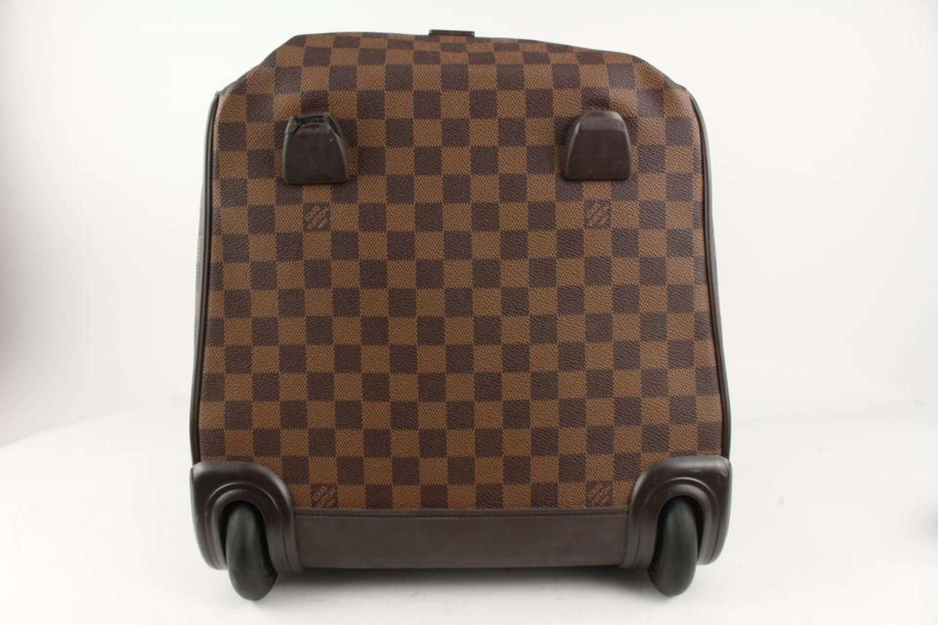 Louis Vuitton Damier Ebene Eole 60 Rolling Luggage Trolley Suitcase Duffle 1020l 1