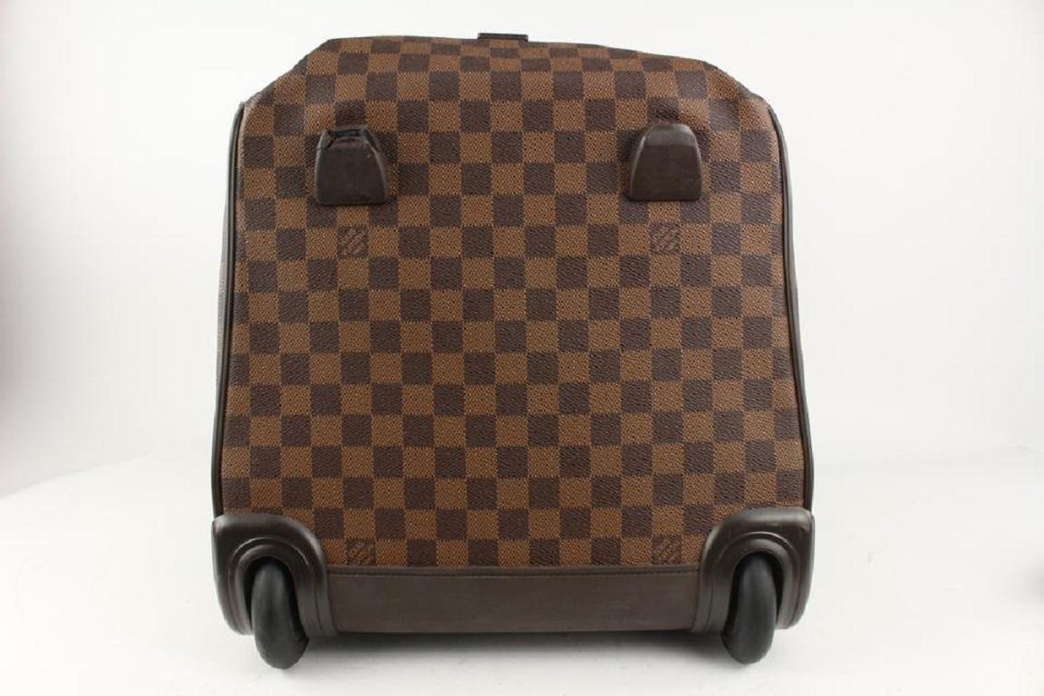 Louis Vuitton Damier Ebene Eole 60 Rolling Luggage Trolley Suitcase Duffle 1