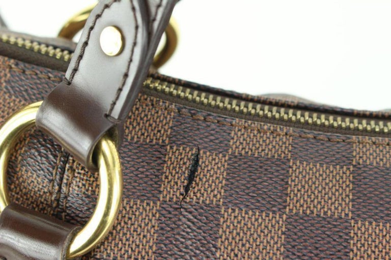 Louis Vuitton Evora Handbag Damier Gm At 1stdibs