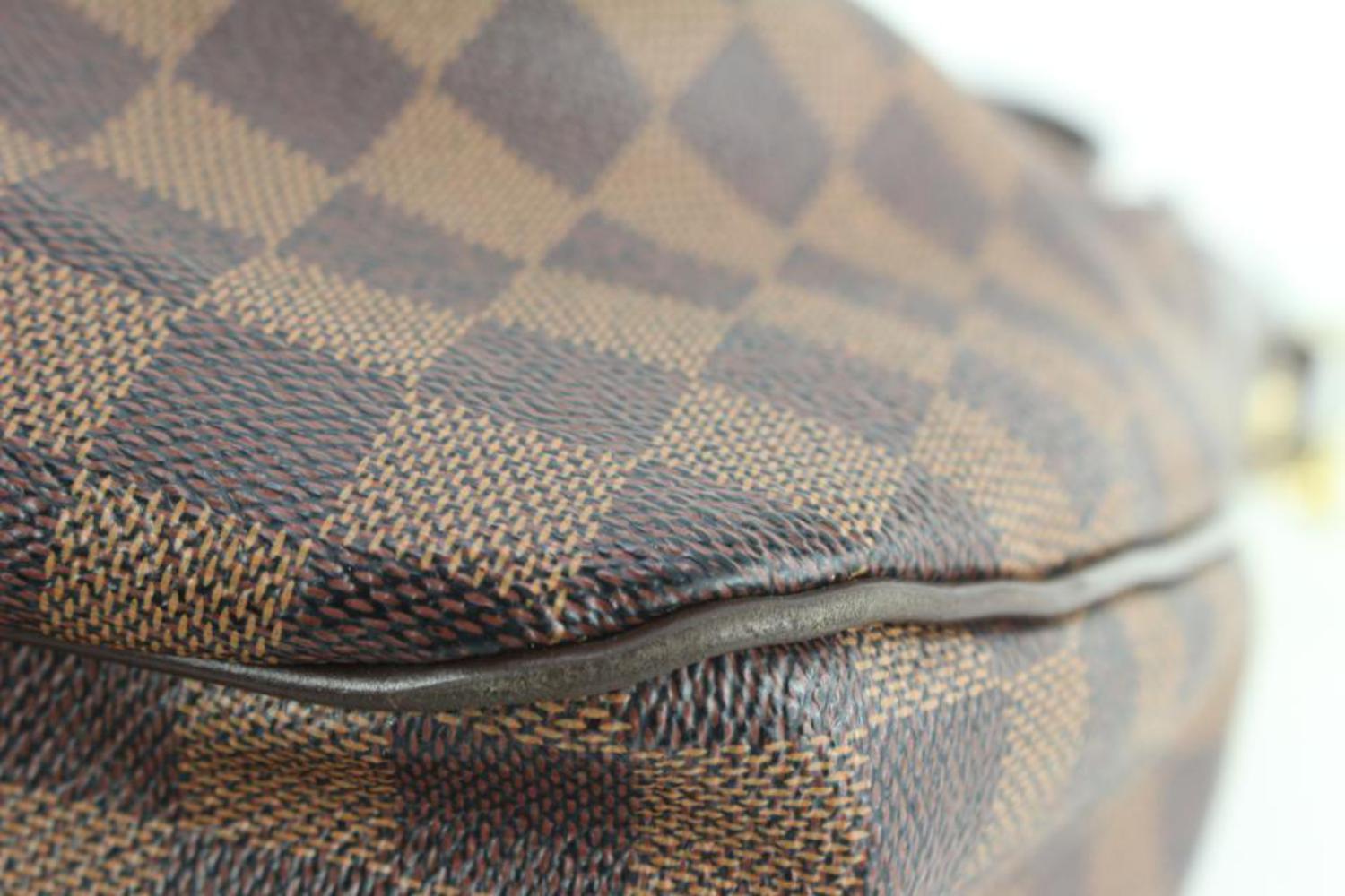 Bolso Hobo Louis Vuitton Damier Ebene Evora GM 2 vías 18LK118 Marrón en venta