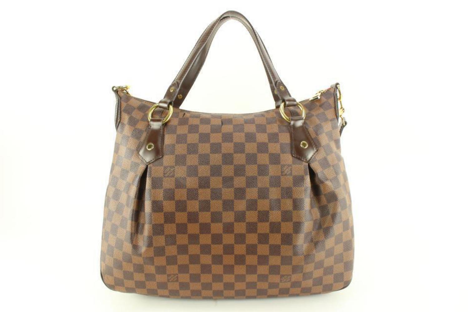 Louis Vuitton Damier Ebene Evora GM 2way Hobo Bag 18LK118 For Sale 1