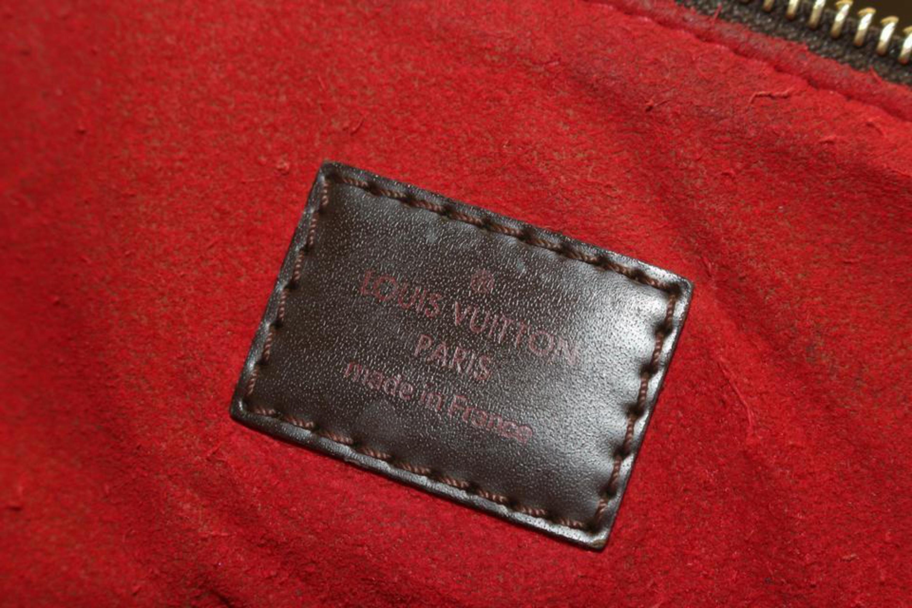 Louis Vuitton Damier Ebene Evora GM 2way Hobo Bag 64lk614s For Sale 6
