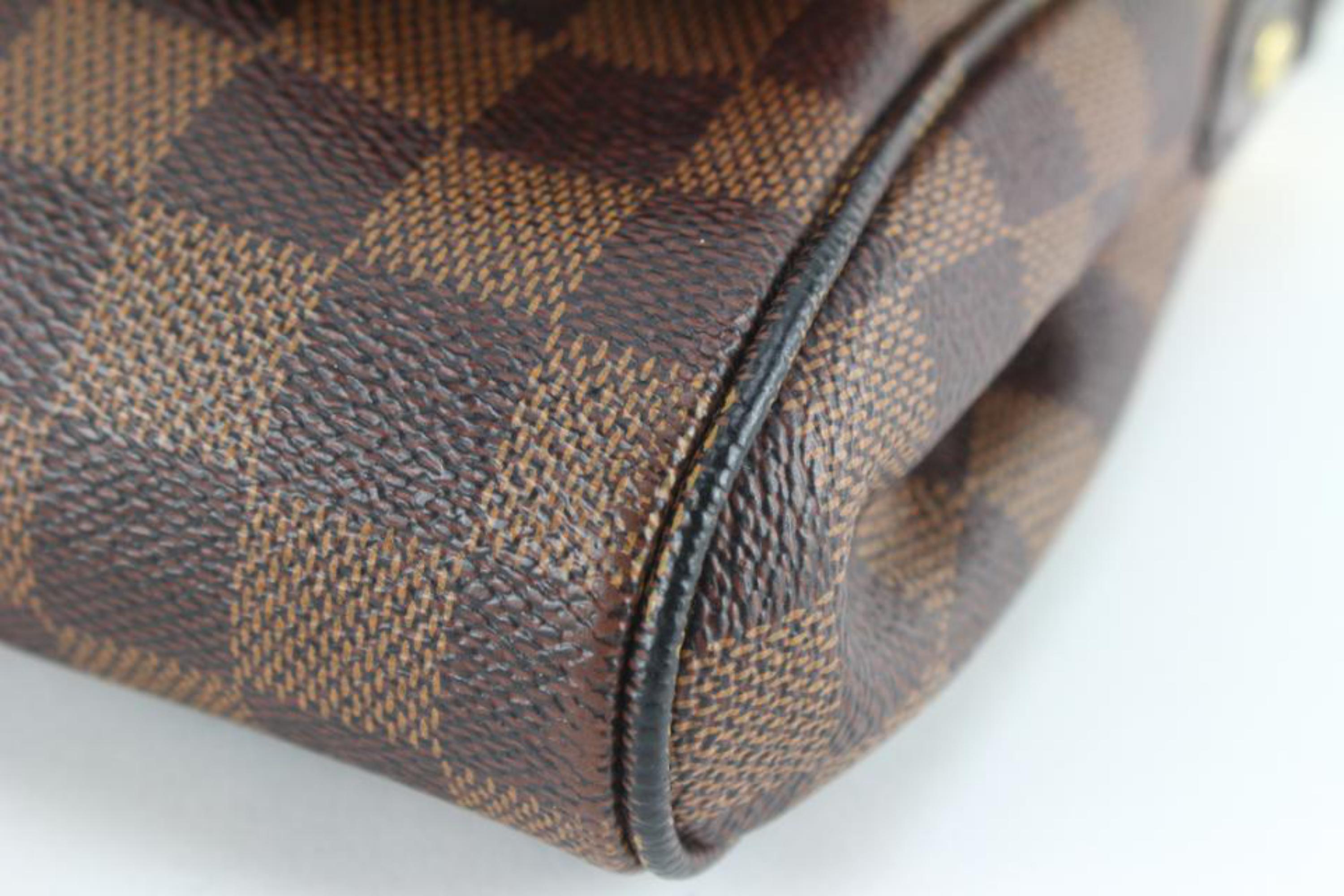 Brown Louis Vuitton Damier Ebene Favorite MM 2way Bag 1LK919a