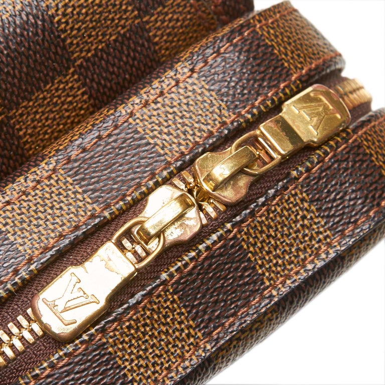 Louis Vuitton Damier Ebene Géronimos Waist Bag - Brown Waist Bags