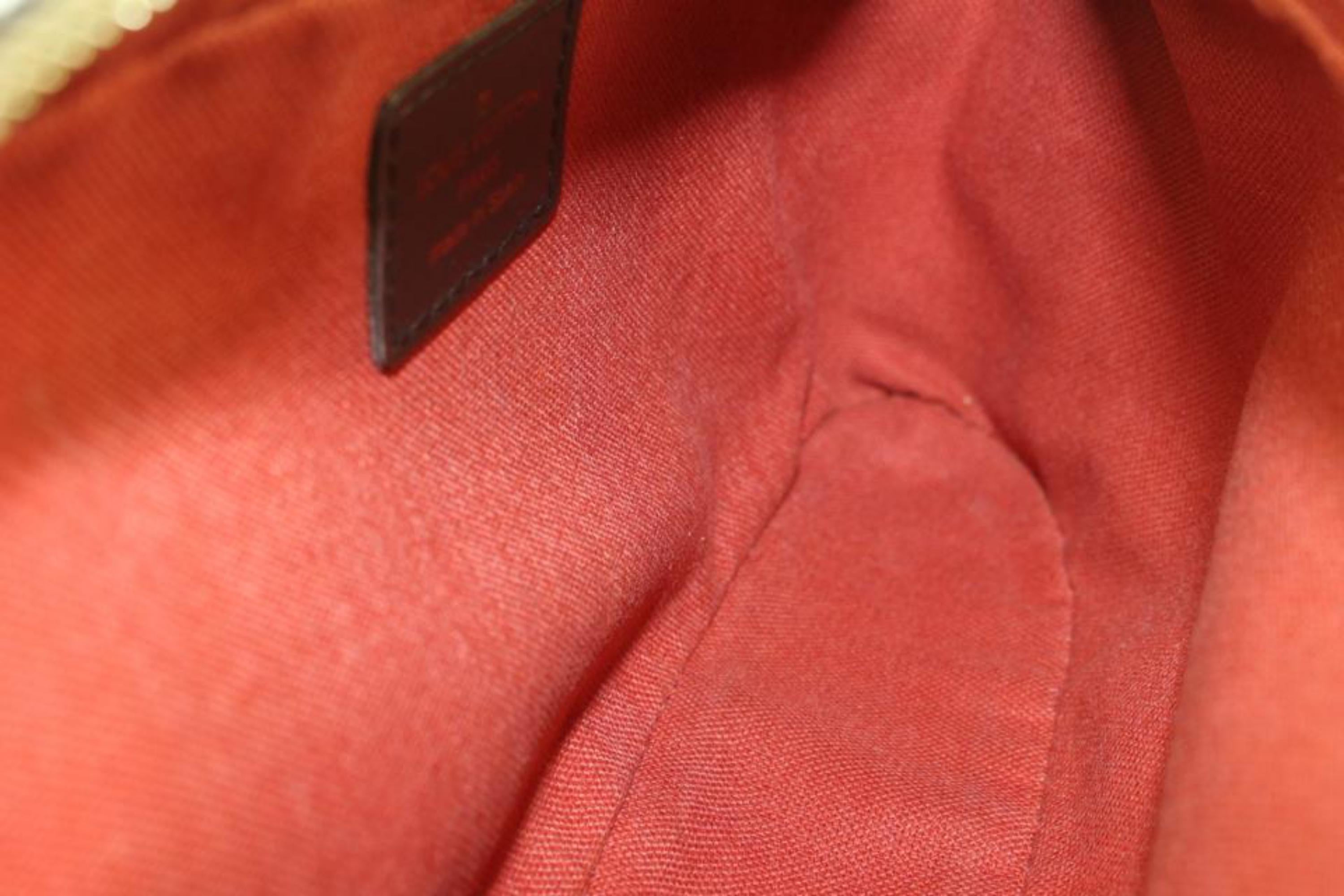 Louis Vuitton Damier Ebene Geronimos Body Bag Chest Bum Pack 118lv40
Date Code/Serial Number: CA0065
Made In: Spain
Measurements: Length:  4.5