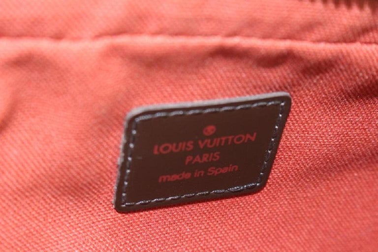Louis Vuitton Damier Ebene Geronimos Bum Bag Fanny Pack Waist Pouch 106lv0  For Sale at 1stDibs