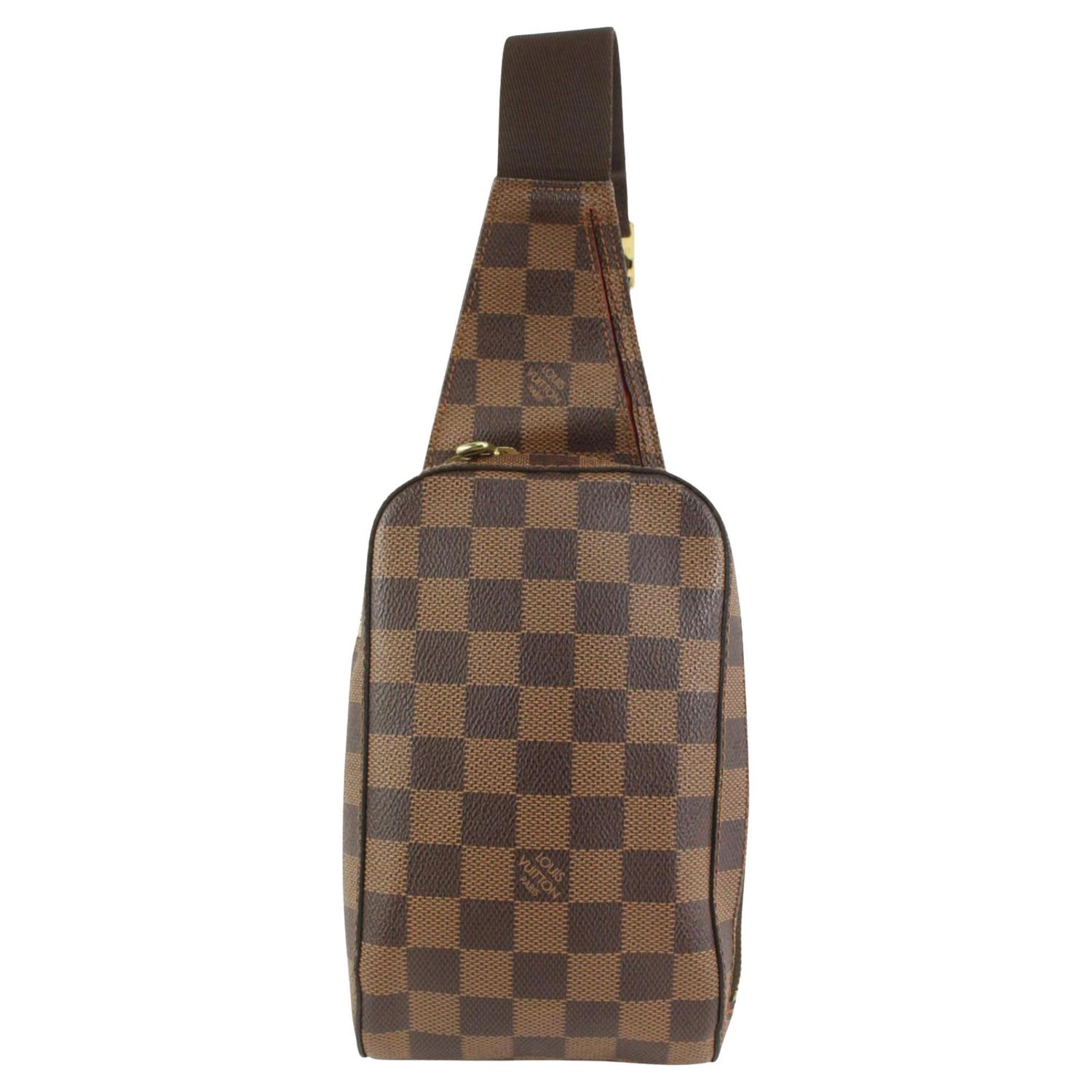 Louis Vuitton Ambler banana bag Black Leather ref.576643 - Joli Closet