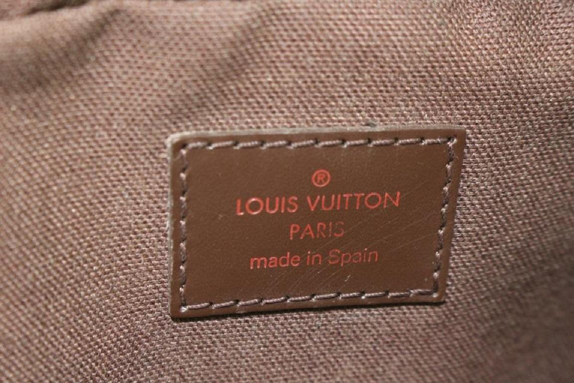 Gris Louis Vuitton sac à bandoulière Geronimos damier ébène 1013lv5
