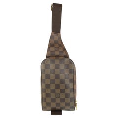 Vintage Louis Vuitton Damier Ebene Geronimos Crossbody Bag 1013lv5