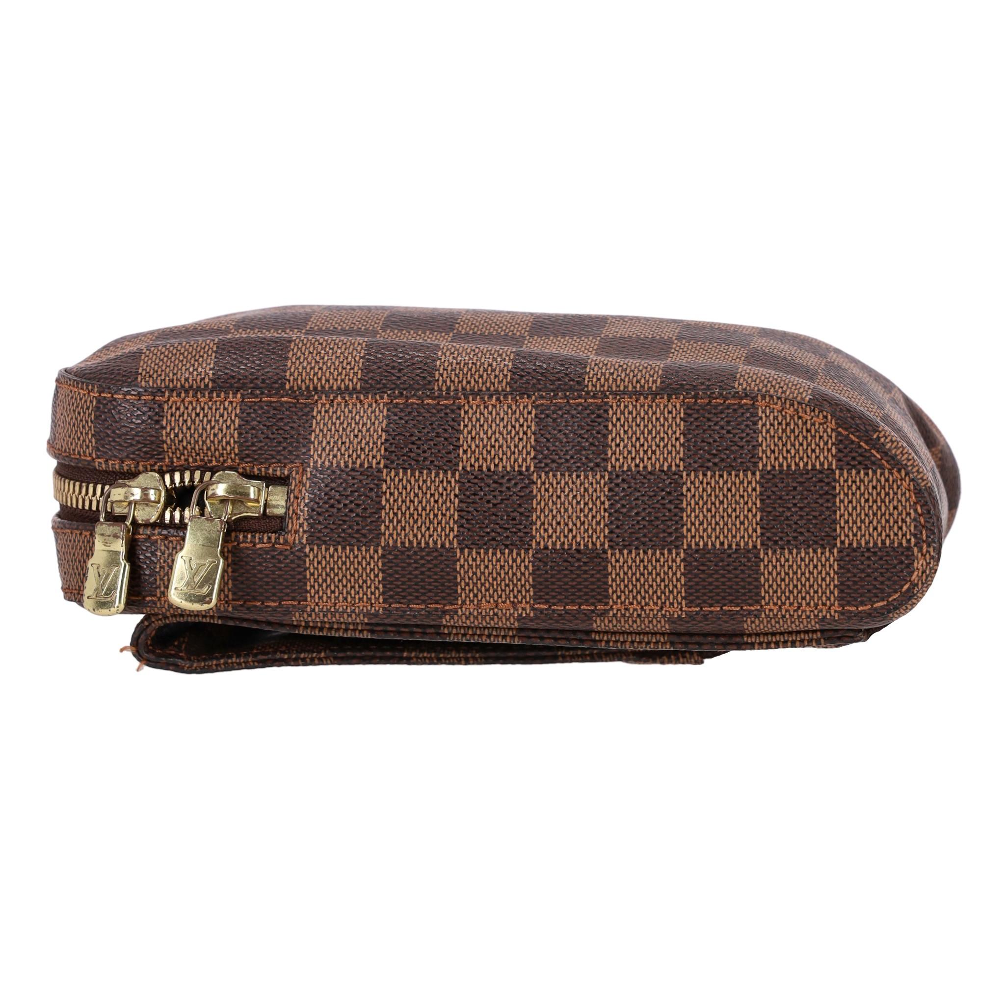 Men's Louis Vuitton Damier Ebene Geronimos Shoulder Bag For Sale