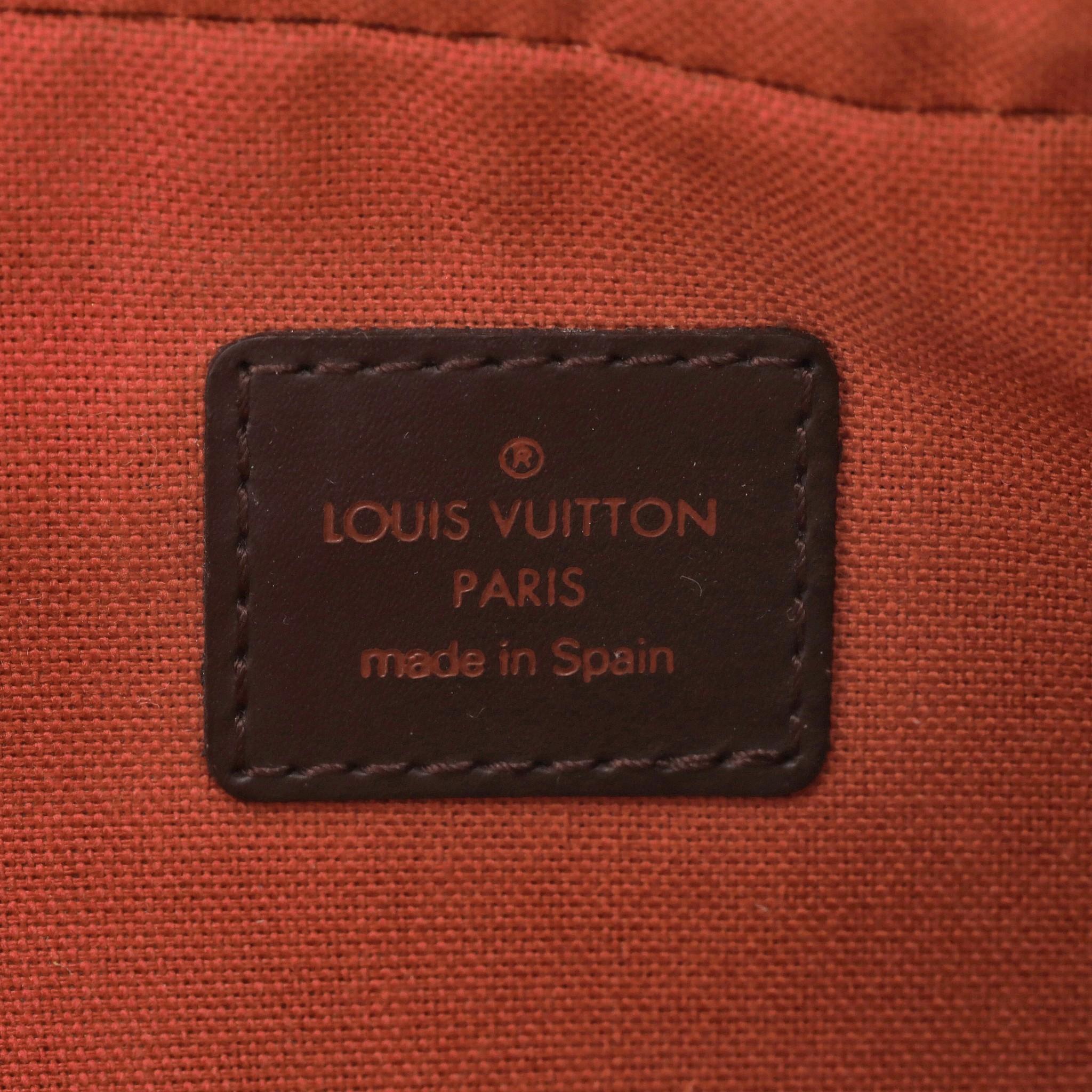 Louis Vuitton Damier Ebene Geronimos Shoulder Bag For Sale 2