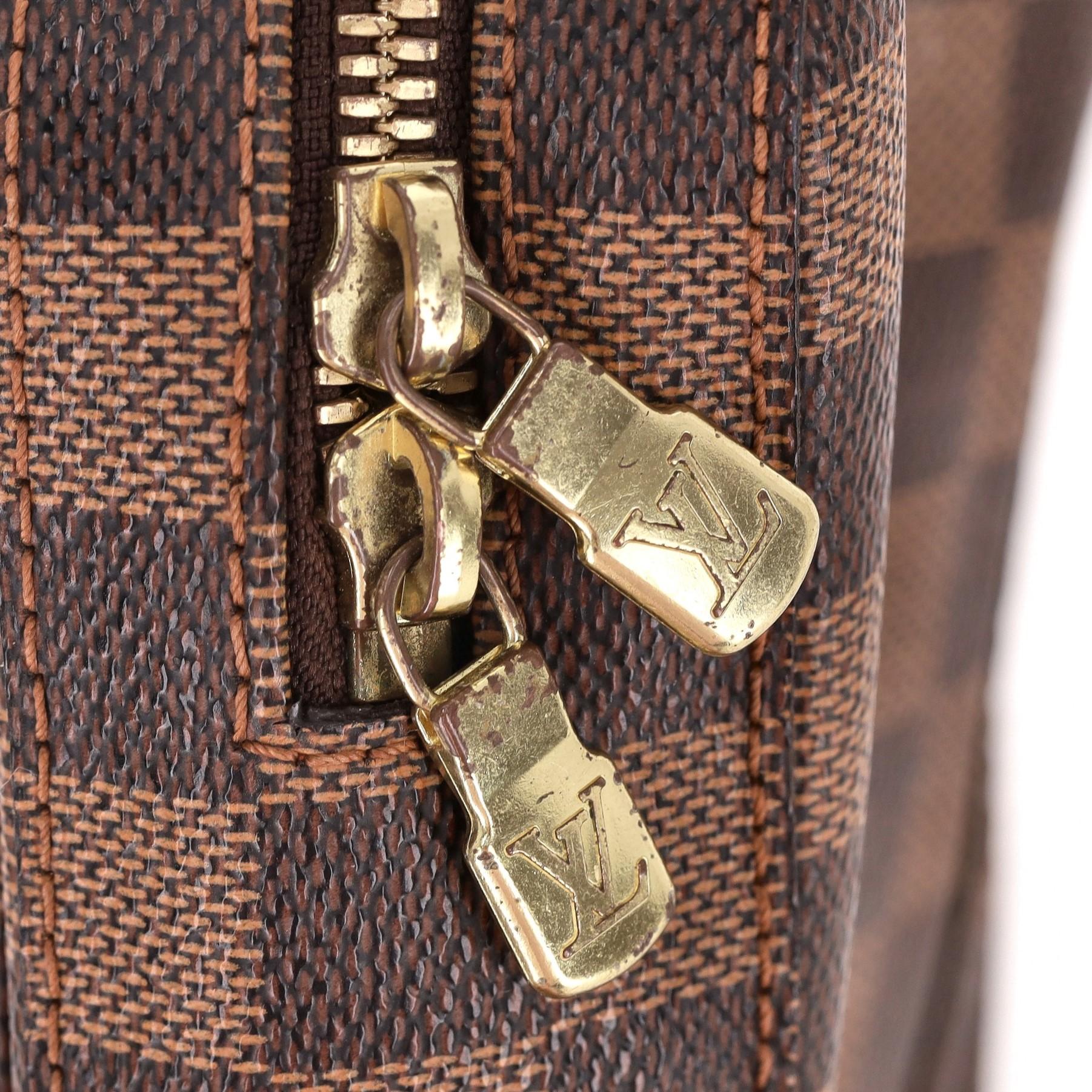 Louis Vuitton Damier Ebene Geronimos Shoulder Bag For Sale 3