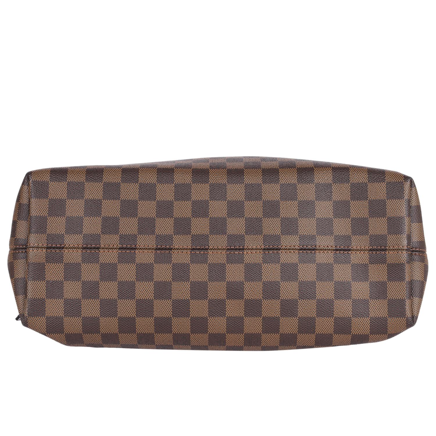 LOUIS VUITTON Damier Ebene Gracioso MM Marrón en venta 5