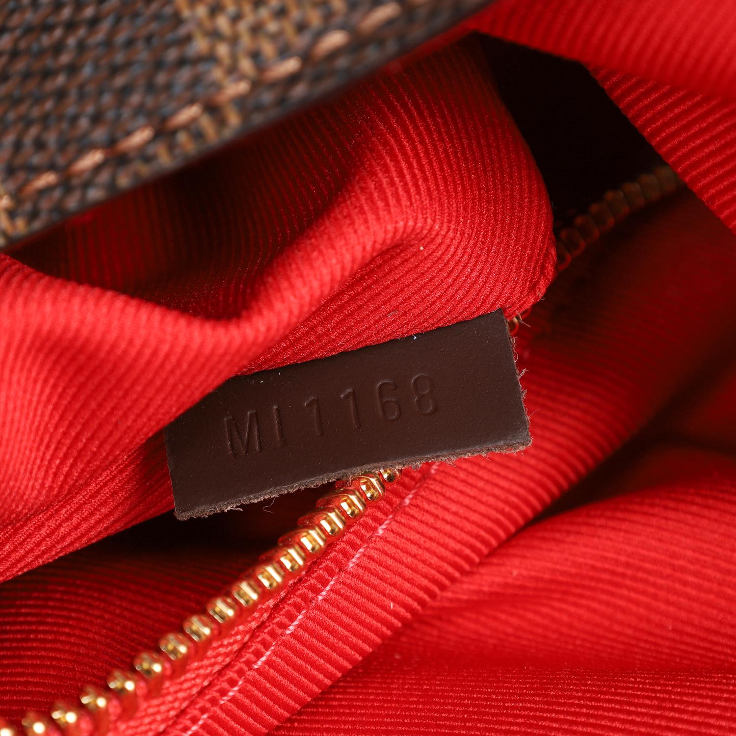 LOUIS VUITTON Damier Ebene Gracioso MM Marrón en venta 7