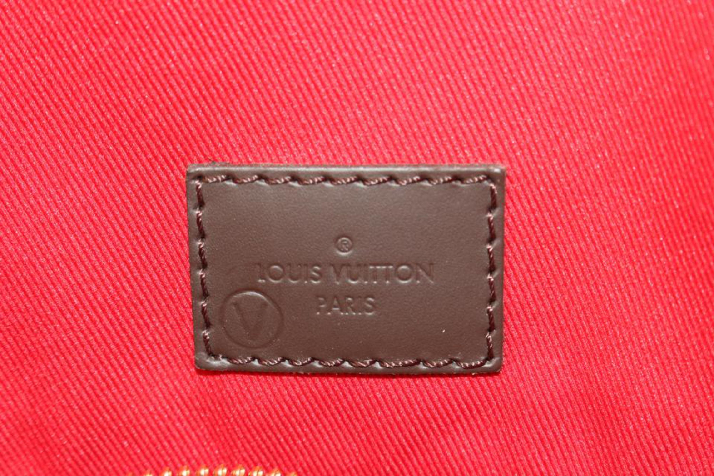 Women's Louis Vuitton Damier Ebene Graceful MM Hobo Bag s330lk24 For Sale