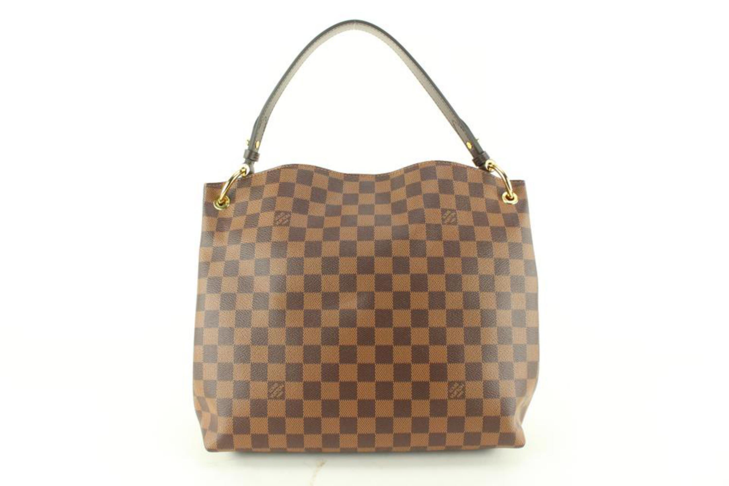 Louis Vuitton Damier Ebene Graceful PM Hobo Delightful Artsy 94lk711s In Excellent Condition In Dix hills, NY