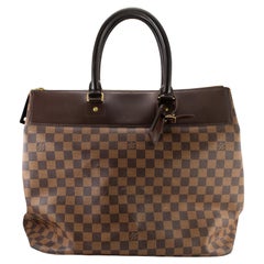 Bolso de piel Louis Vuitton Damier Ebene Greenwich PM N41165